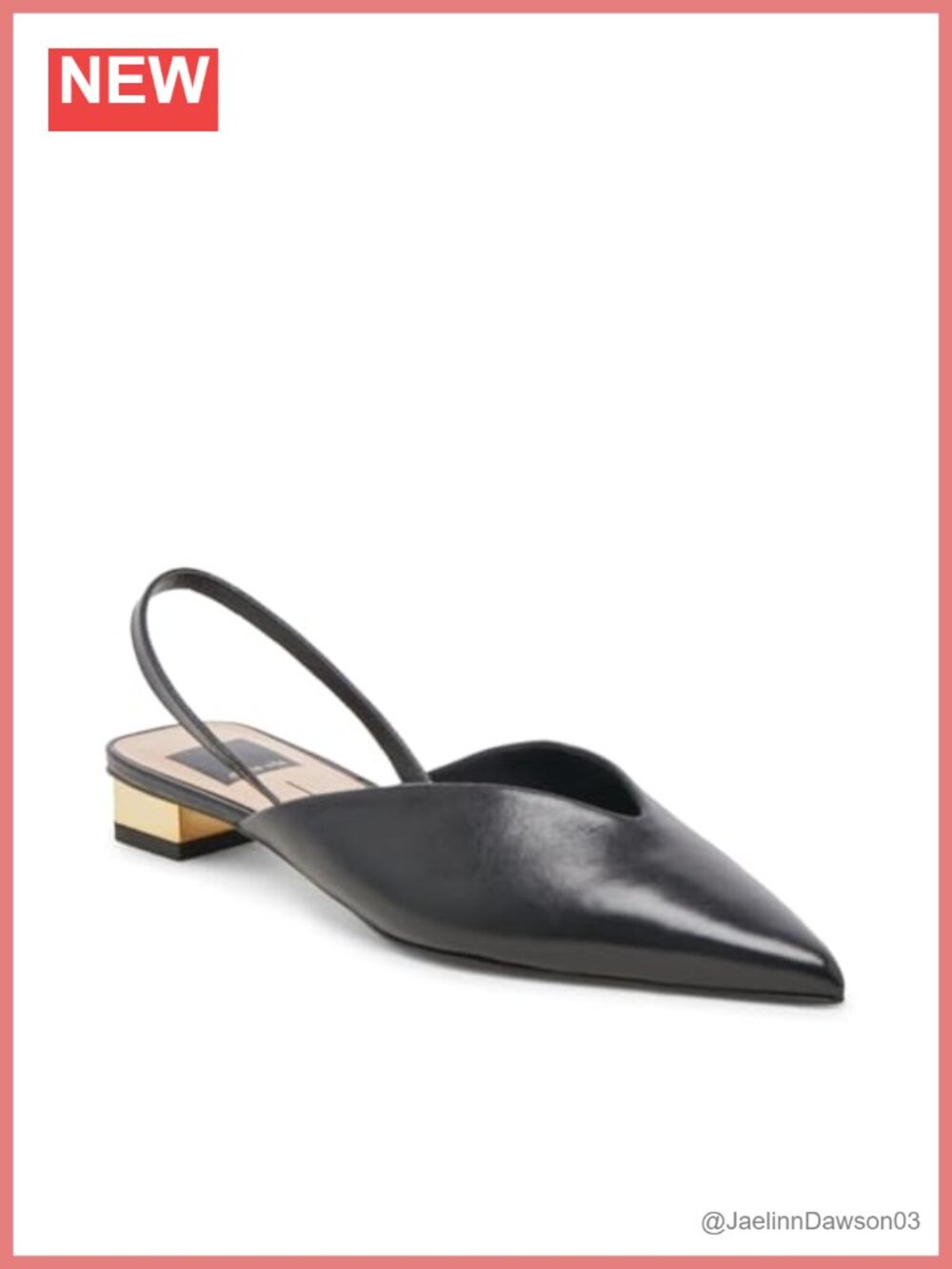 Leather Pointed Toe Slip-On Loafer Flats Fall